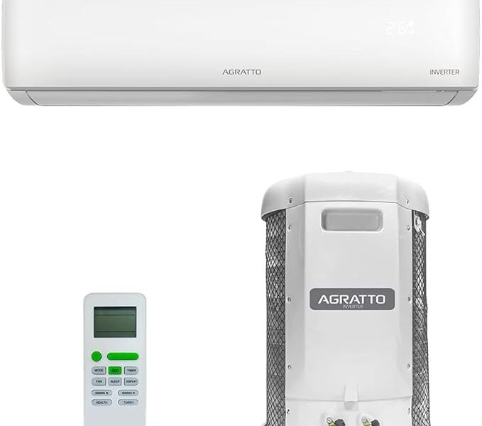 Ar Condicionado Split Hi Wall Agratto Liv Top Inverter 18.000 Btus Frio 220v R-32
