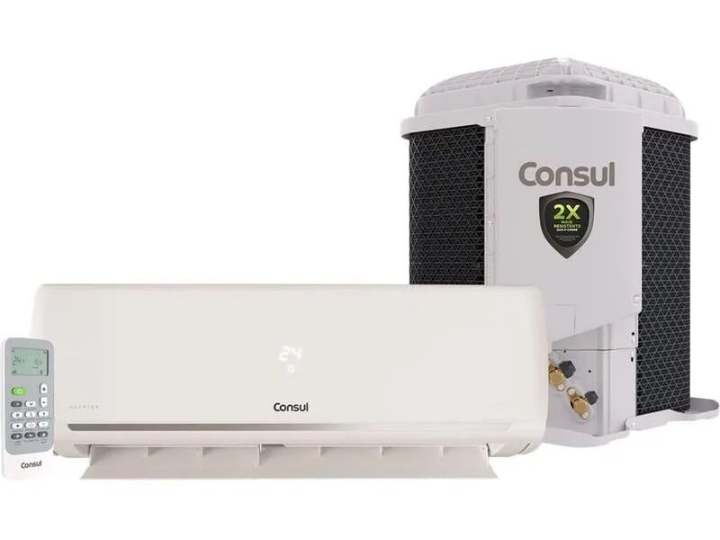 Ar Condicionado Split Hi Wall Triple Inverter Consul 9000 BTU/h Frio CBK09DB – Bivolt na Amzn por R$ 1.572,00