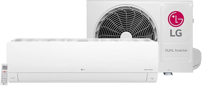 Ar Condicionado Split Inverter 12.000 Btus LG Dual Compact +IA Frio S3-Q12JAQAL – 220 Volts