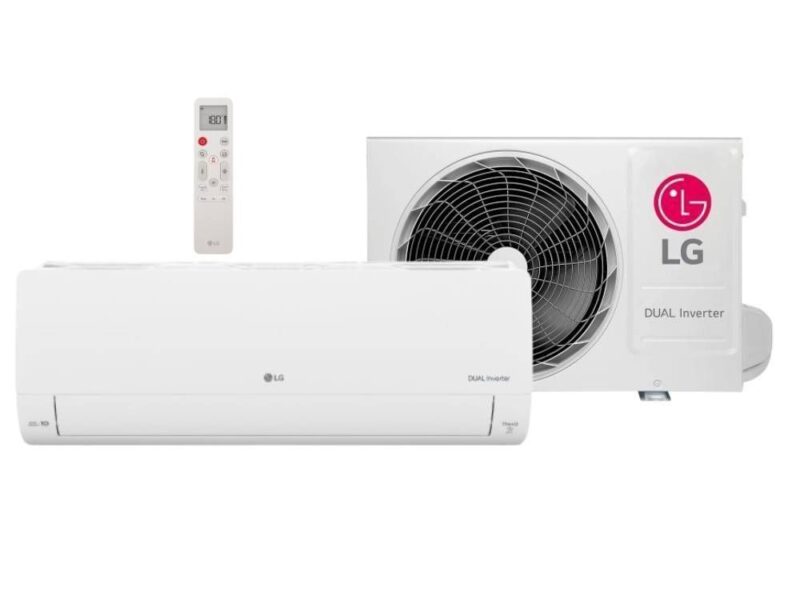 Ar Condicionado Split LG DUAL Inverter AI Voice 12000 BTUs Frio 220V S3-Q12JA31L
