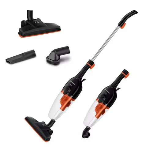 Aspirador Vertical Mondial AP40B 2 em 1 1500W Filtro Ciclone Lavável Preto e Laranja
