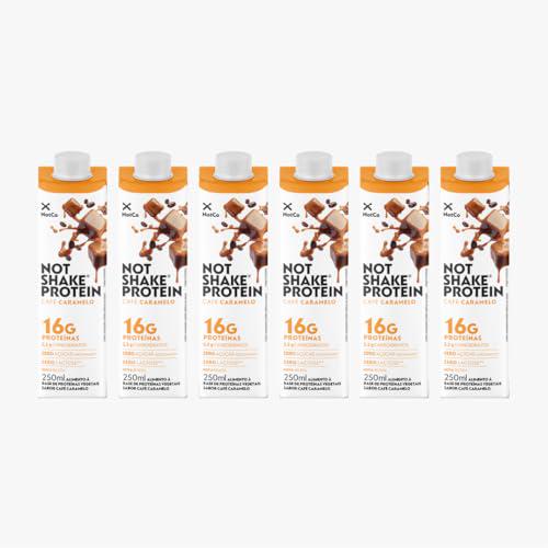 Bebida Proteica NotCo NotShake Protein Cafe Caramelo 6x250ml, 16g de Proteína, Ingredientes 100% Vegetais, Sabor Café, Low Carb, Sem Lactose, Sem Açúcar Adicionado, Baixo em Gorduras, Vegetariano. na Amzn por R$ 26,59