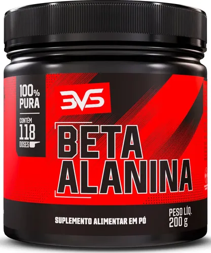 Beta Alanina 200g – Fórmula Avançada 100% Pura com 117 Doses – 3VS Nutrition na Meli por R$ 25,99