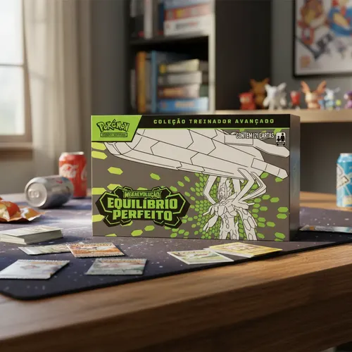 Box Treinador Avançado Equilíbrio Perfeito Pokémon Tcg Copag