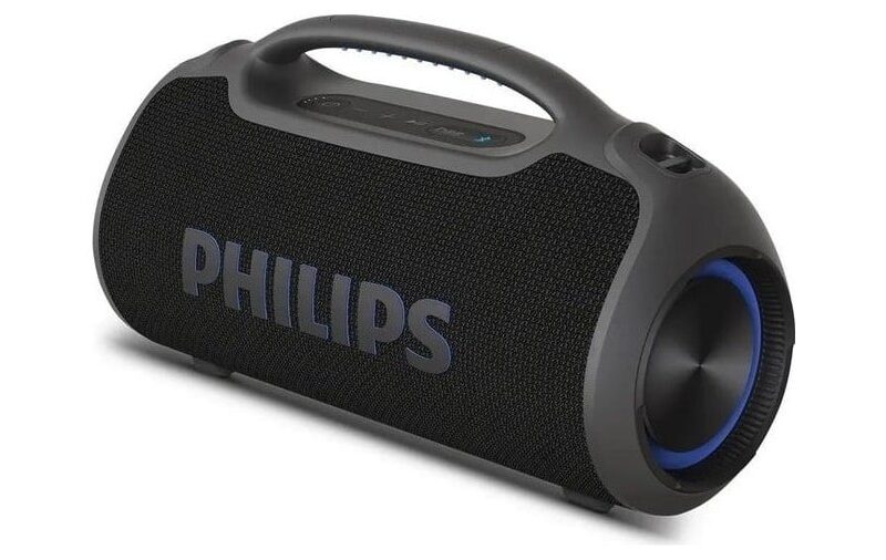 Caixa De Som Philips Boombeat 200w Ip66 Bluetooth Power Bank Cor Preto
