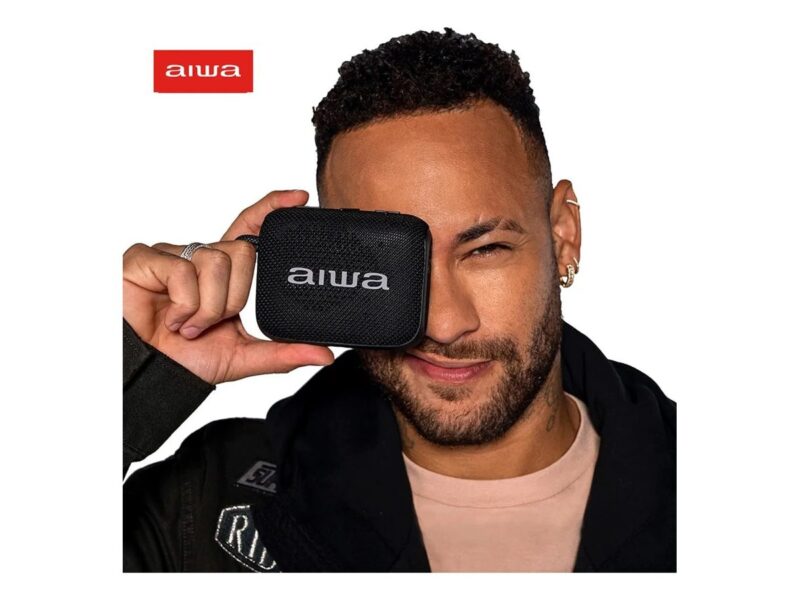 Caixa De Som Speaker Aiwa AWS-SP-07-B 7w Bluetooth Ipx6 Preto