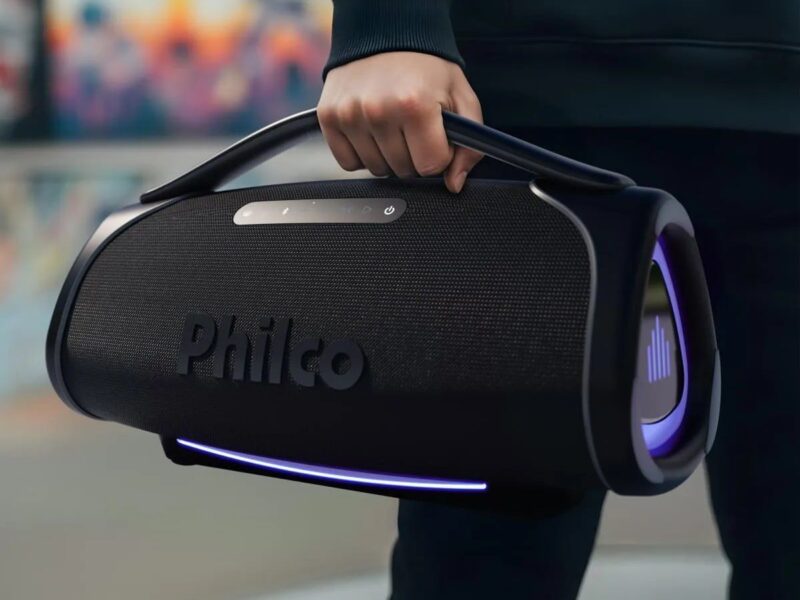 Caixa de Som Boombox Philco Extreme PBX01 300W LED Bluetooth