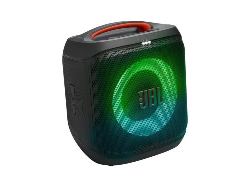 Caixa de Som JBL Encore Essential 2 100W Bluetooth Luzes RGB Bateria 15h Preto