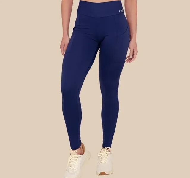 Calça Legging Nay Sport Cintura Alta Com Bolso