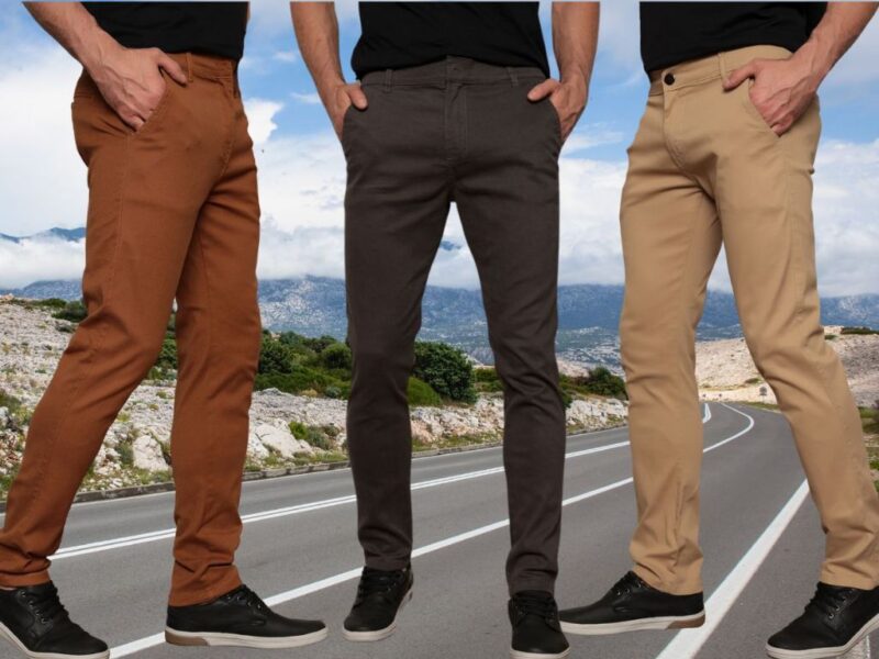 Calças Sarja Masculina Jeans Colorido Slim Oferta especial de fábrica de vendas diretas bolsa de faca