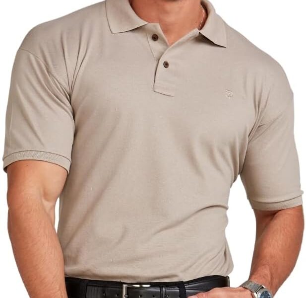 Camisa Polo Masculina Algodão Piquet