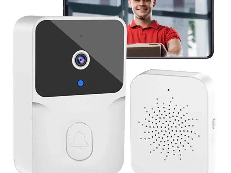 Campainha Inteligente Wi-Fi com Visor LCD e Câmera, Notificações no Celular para Segurança Residencial – AliExpress 13