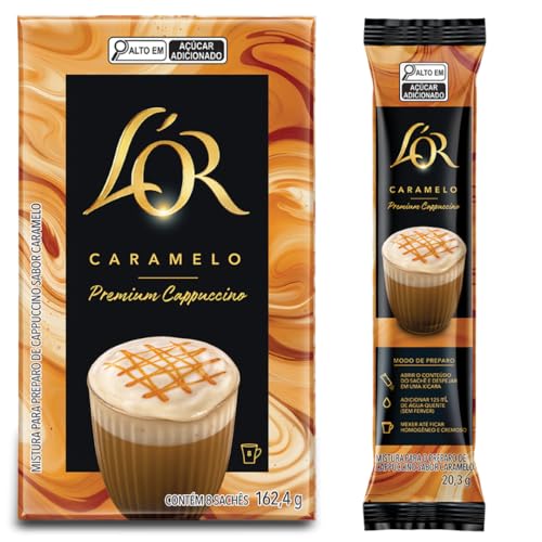 Cappuccino Premium L’OR Caramelo 8 uni.