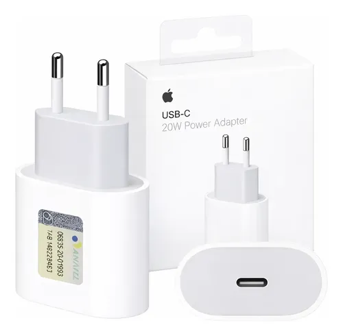 Carregador Fonte Apple Ipad Iphone Turbo Usb-c 20w Original