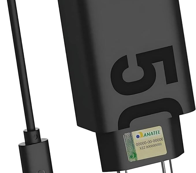 Carregador Turbo 50W USB-C – Potência Ultra Rápida com Cabo Tipo-C para Tipo-C Incluso – Compatível com iPhone 15, iPads, Samsung e Dispositivos USB-C – LAGUS IMP.