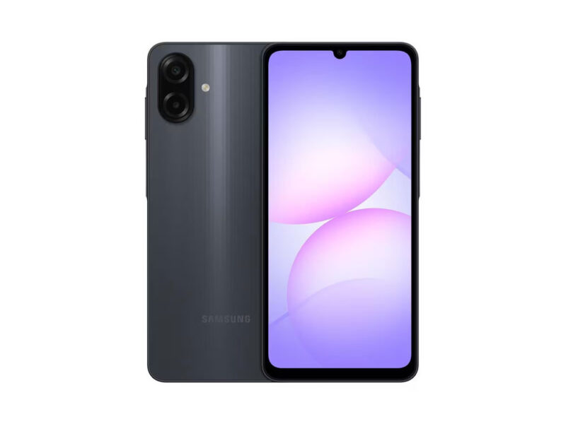 Celular Galaxy A07 Tela 6.7 128GB 4G 90Hz Câmera Dupla 50MP Preto Samsung