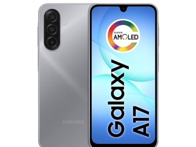 Celular Samsung Galaxy A17 4G Tela 6.7 256GB Super AMOLED Câmera Tripla 50MP – Cinza