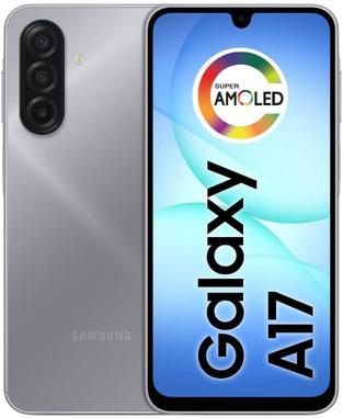 Celular Samsung Galaxy A17, 128GB, 4GB, 50MP Tela 6.7″, IP54 – Cinza