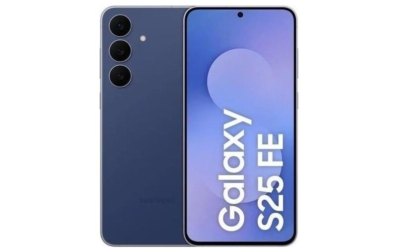 Celular Samsung Galaxy S25 FE 5G, 128GB, 8GB, Câmera Tripla – Azul Marinho