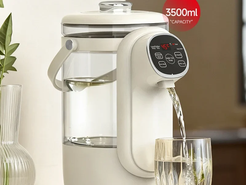 Chaleira Elétrica 3.5L com Função Manter Quente, Panela Elétrica com Ajuste de Temperatura em 12 Níveis, Dispensador de Água Multifuncional – AliExpress 6