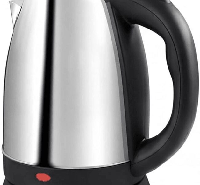 Chaleira Elétrica Inox 1,8L 127V Potente com Base 360° e Desligamento Automático Ferve Água Rápido, Segura e Prática para Chá, Café e Cozinha