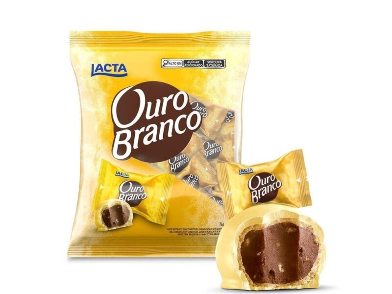 Chocolate Lacta Ouro Branco Pacote 1kg