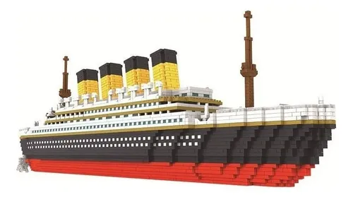 Conjunto De Blocos De Construção Titanic 3800 Peças