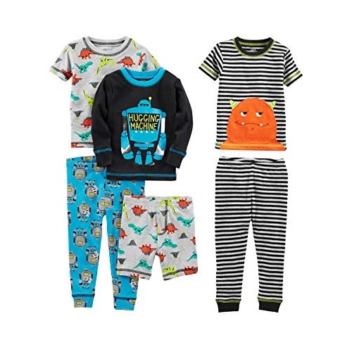 Conjunto de pijama Conjunto de pijama de algodão confortável, Simple Joys by Carter’s, Meninos