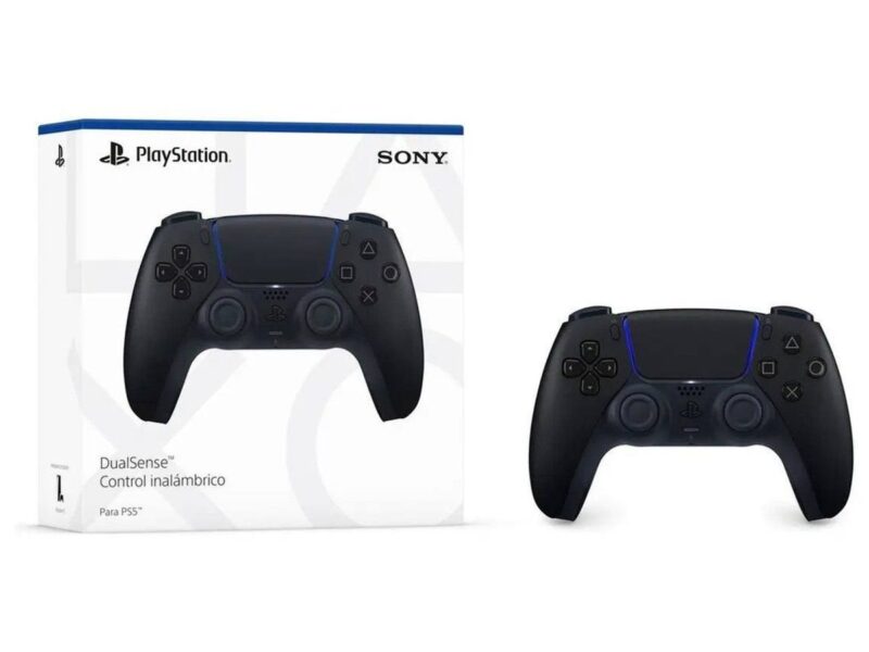Controle Joystick Sem Fio Sony PlayStation 5 DualSense Midnight Black