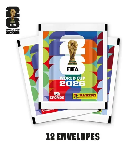 Copa Do Mundo 2026 Kit 12 Envelopes – Fifa World Cup 2026