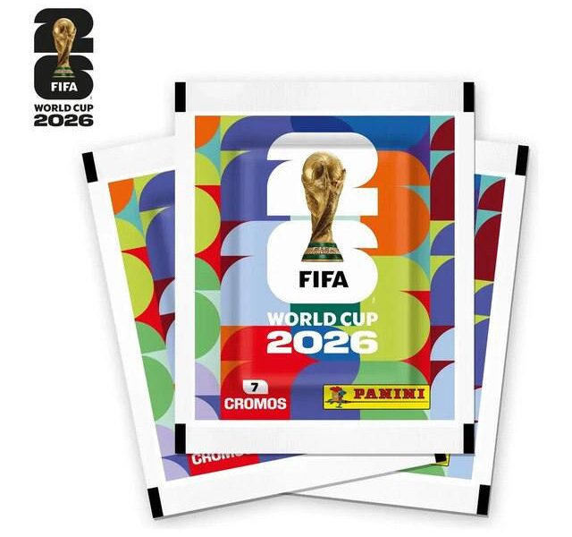 Copa Do Mundo Fifa 2026 – Kit C/ 100 Envelopes (700 Cromos)