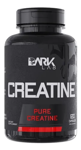 Creatina Monohidratada Pura 120 cápsulas Dark Lab na Meli por R$ 32,90