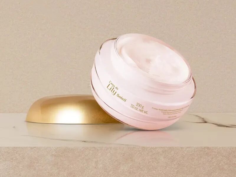 Creme Acetinado L`eau De Lily Soleil Floral 200g