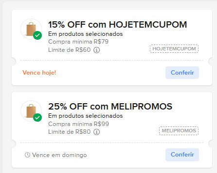 Cupom Mercado Livre