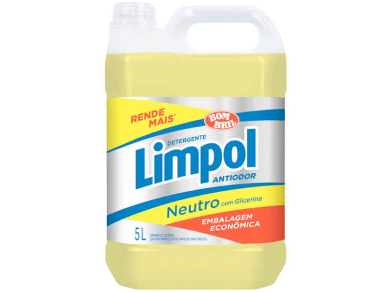 Detergente Neutro 5L Limpol na S por R$ 26,24
