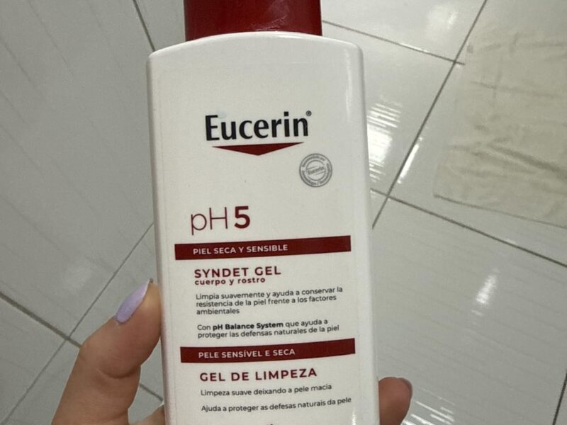 EUCERIN Gel de Limpeza Facial e Corporal pH5 250ml, Limpeza Diária, Dexpantenol