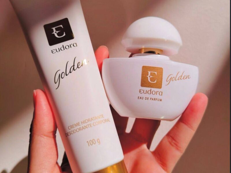 Eudora Golden Kit Presente Natal: Eau De Parfum 35ml + Creme Hidratante Desodorante Corporal 100g