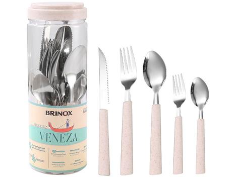 Faqueiro Brinox Inox 20 Peças Veneza – Faqueiro / Jogo de Talheres – na Ofertanamao por R$ 14,00