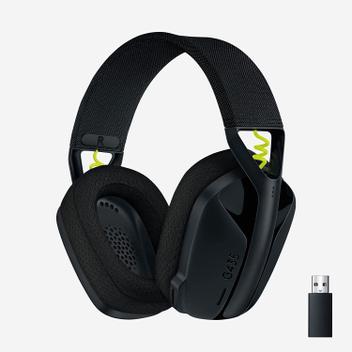 Fone de Ouvido para Jogos Logitech G435 Lightspeed – Bluetooth – Preto – Headset Gamer –