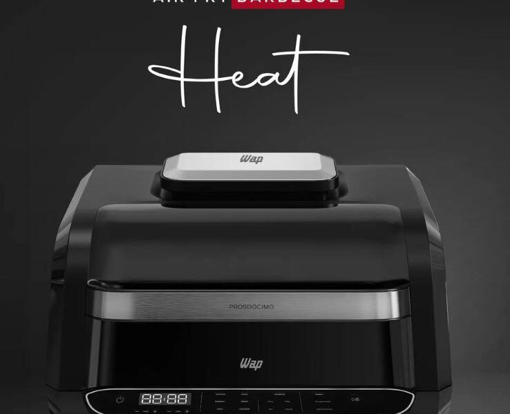 Fritadeira Elétrica Air Fryer WAP Barbecue Heat WC AB1030 WAP