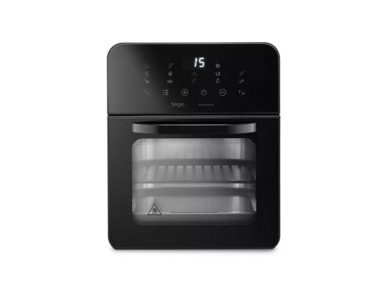 Fritadeira e Forno Elgin Elétrico 10l Style Oven Fry 3 em 1 Preto