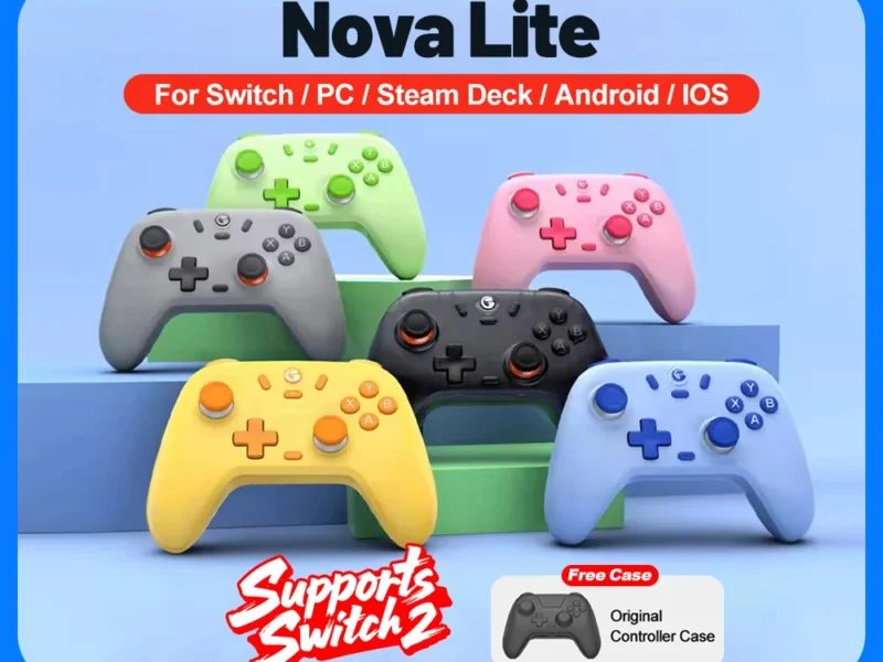 GameSir Nova Lite Gamepads PC Switch 2 Controlador de jogos para Nintendo Switch 2 Switch Steam iOS Android Hall Effect Josticks – AliExpress 44