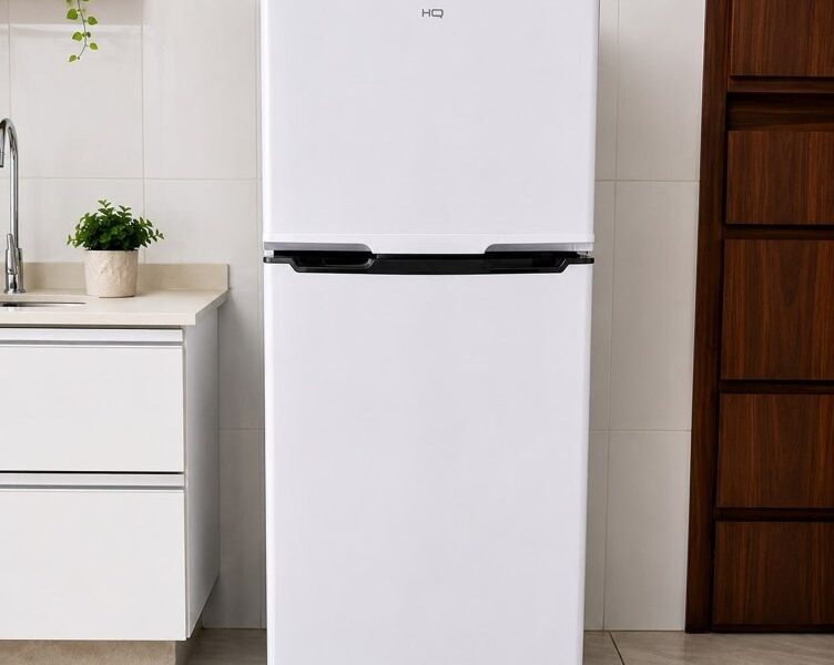 Geladeira Refrigerador Compacto HQ 140L Duplex Defrost, Baixo Consumo A+++ Branco HQ-140RDF (127, Volts)