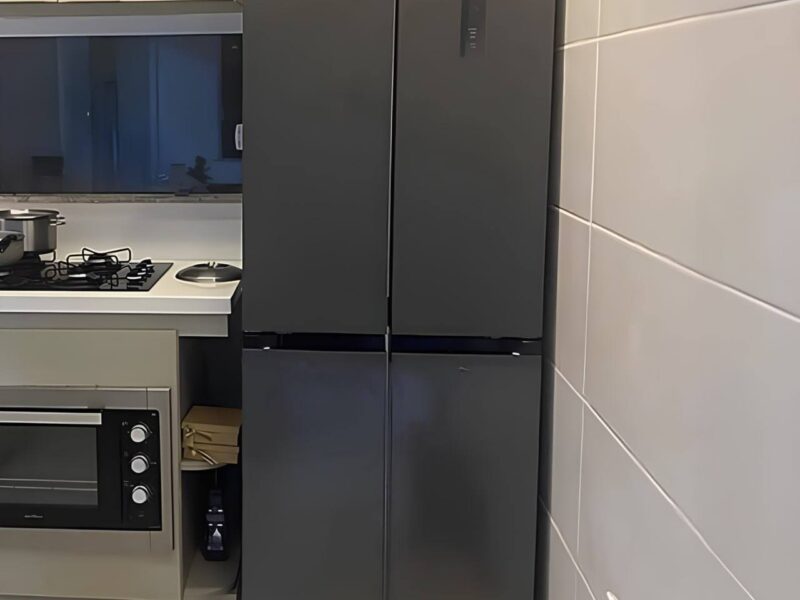Geladeira Refrigerador HQ Frost Free Multidoor 426 Litros Prata HQ-426MDFF (127V)