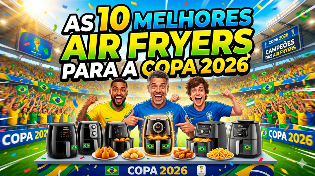 ⚽ As 10 Melhores Air Fryers para a Copa 2026