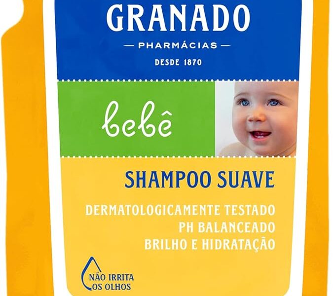 Granado Refil Shampoo Bebê, Tradicional, 250ml