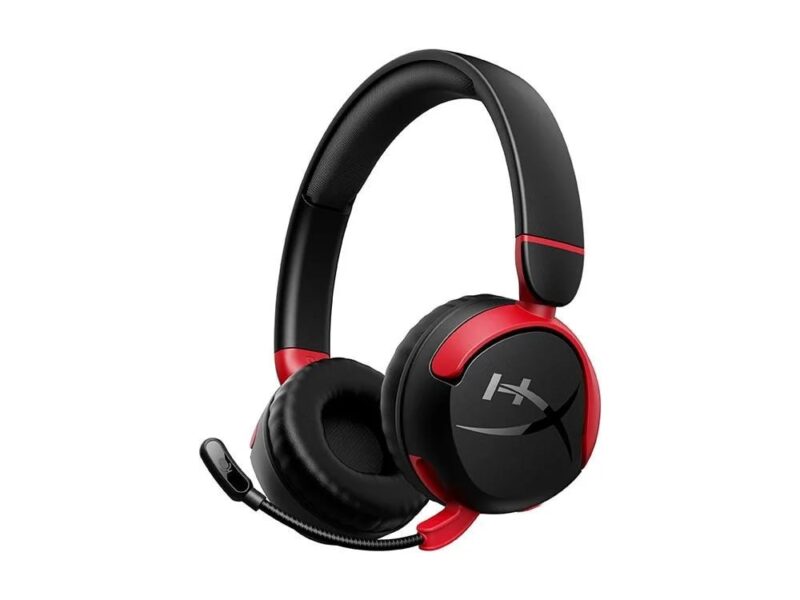 Headset Gamer Infantil Sem Fio HyperX Cloud Mini Bluetooth, Limitador de Volume, Preto – 7G8F1AA