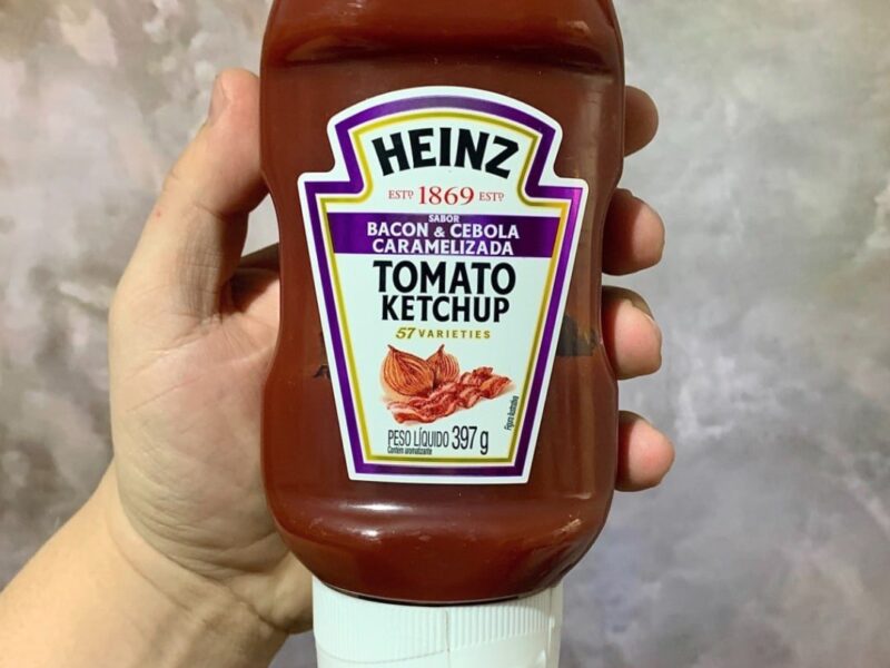 Heinz Ketchup Bacon & Cebola Caramelizada 397g