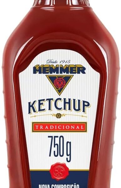 Hemmer Ketchup Tradicional Squeeze 750G