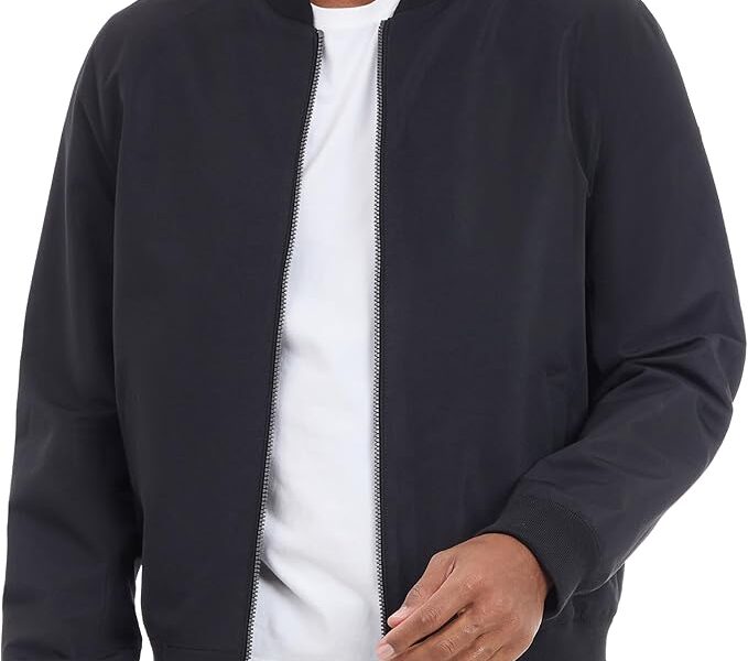 Jaqueta Lightweight Bomber Jacket, Wind and Water Resistant Michael KorsMasculino